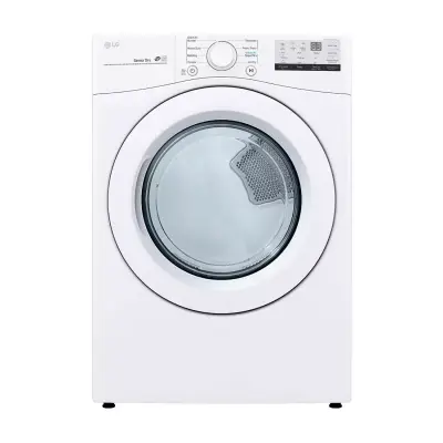 SECADORA ELÉCTRICA LG DE 20KG COLOR BLANCO THINQ DF20WV2EW
